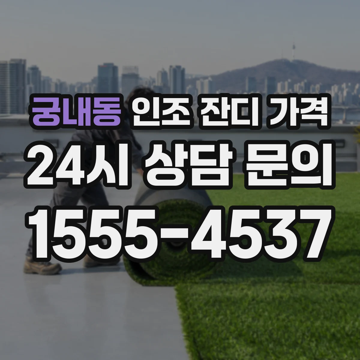 궁내동 인조 잔디 가격