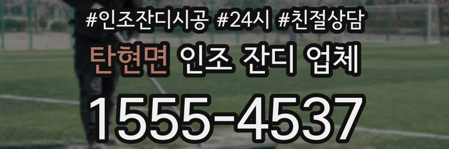 탄현면 인조 잔디 업체