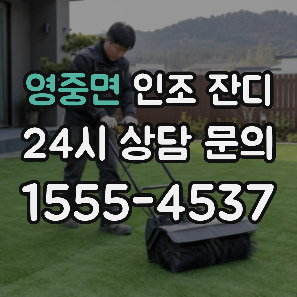 영중면 인조 잔디