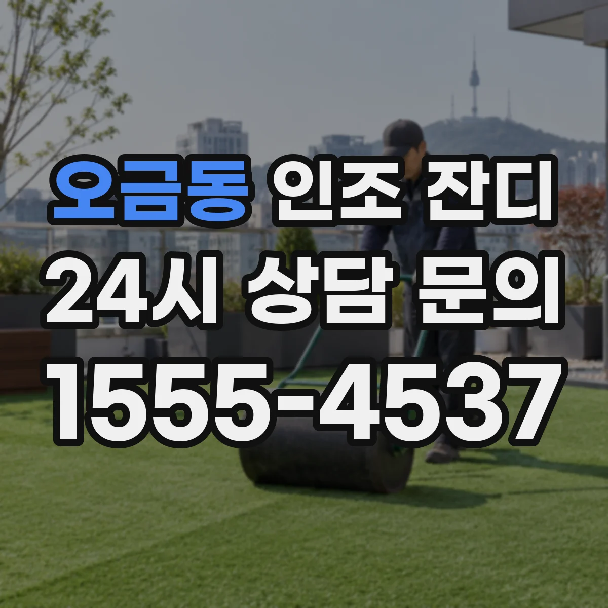 오금동 인조 잔디