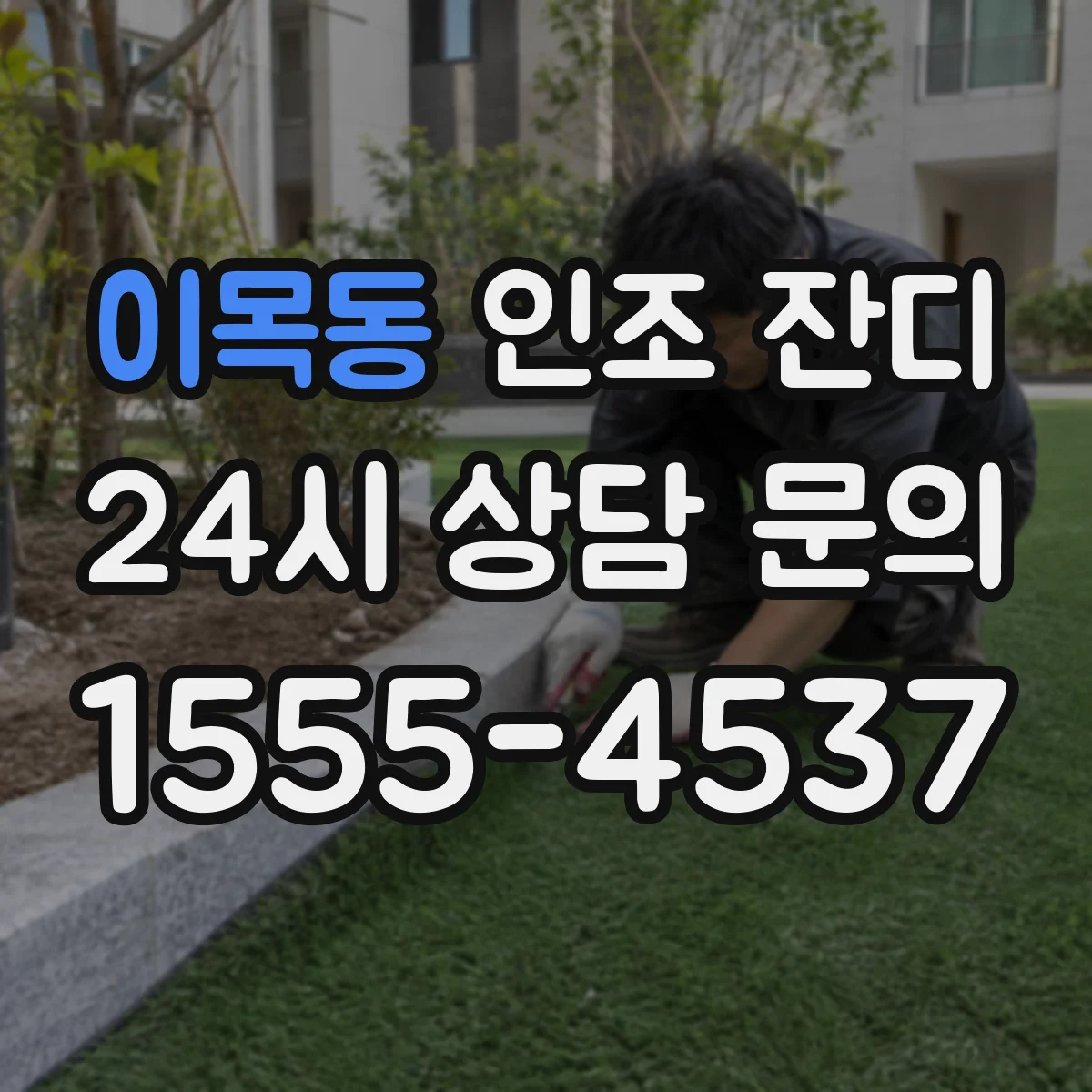 이목동 인조 잔디