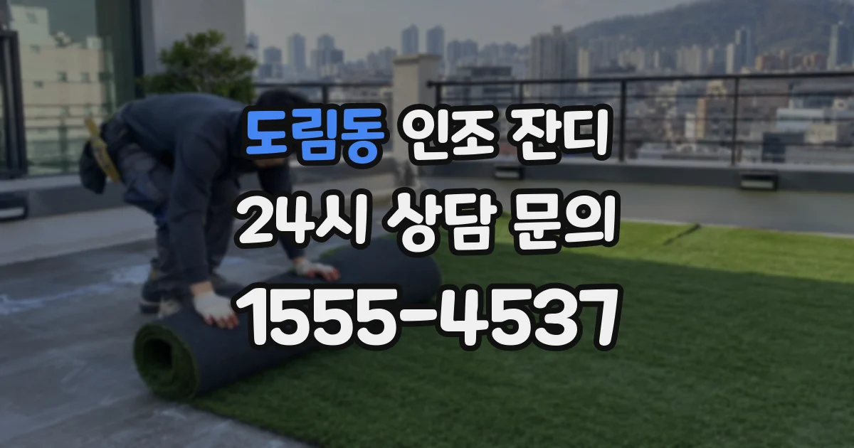 도림동 인조 잔디