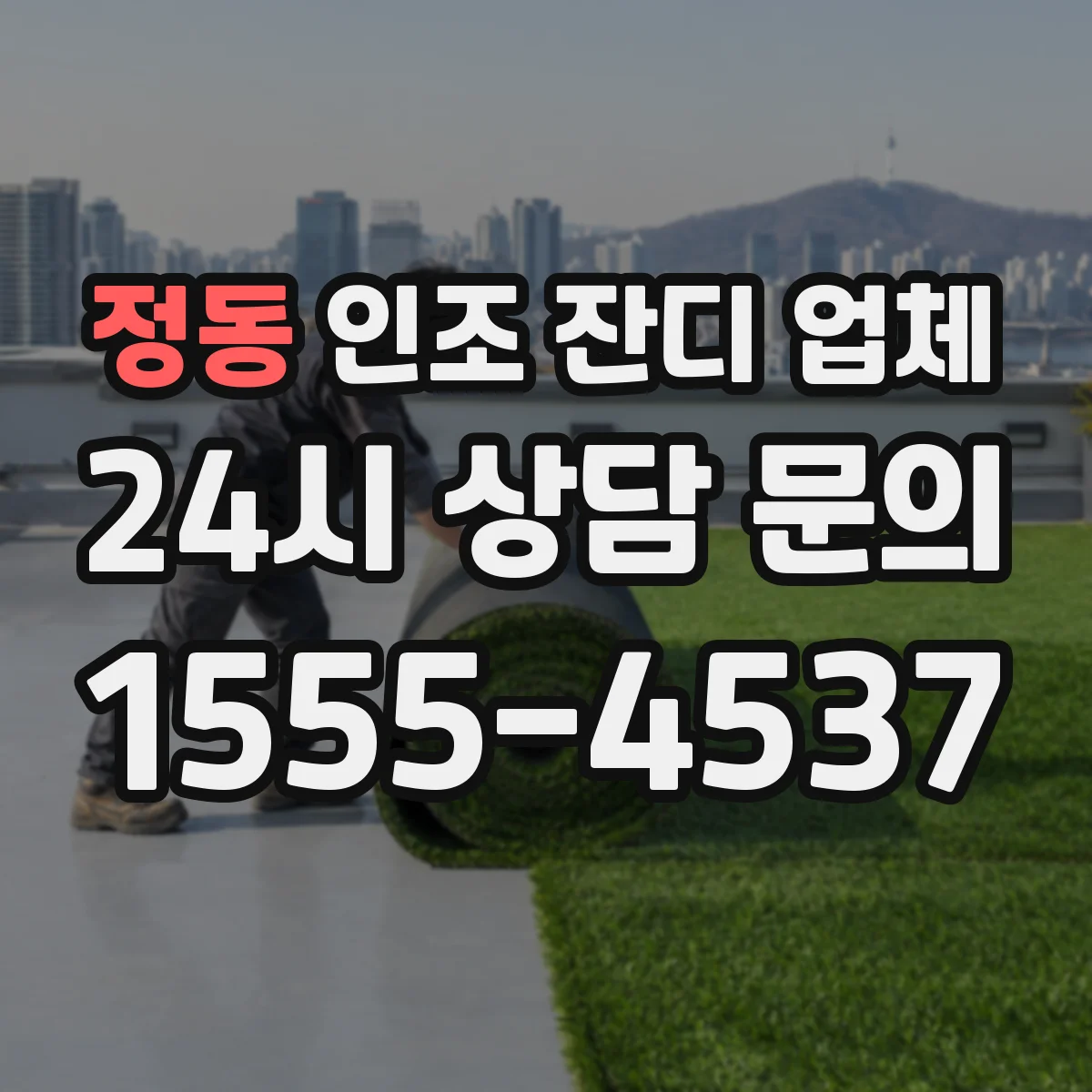 정동 인조 잔디 업체