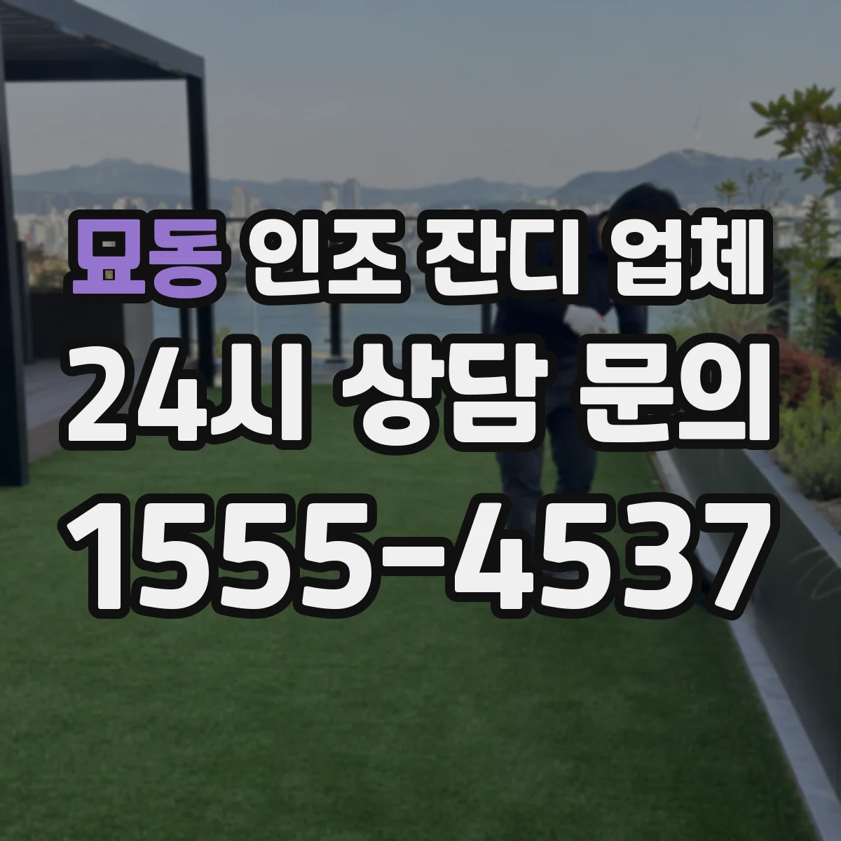 묘동 인조 잔디 업체