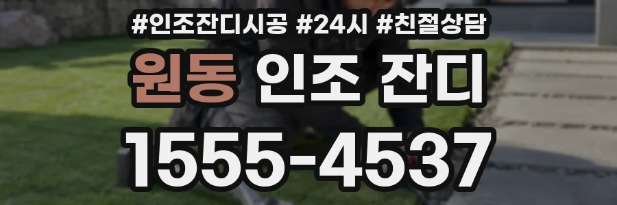 원동 인조 잔디