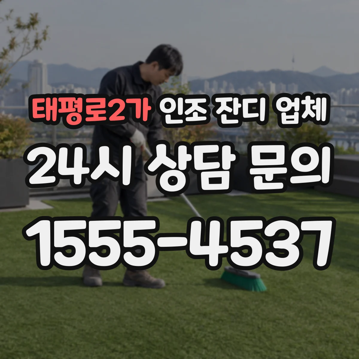 태평로2가 인조 잔디 업체