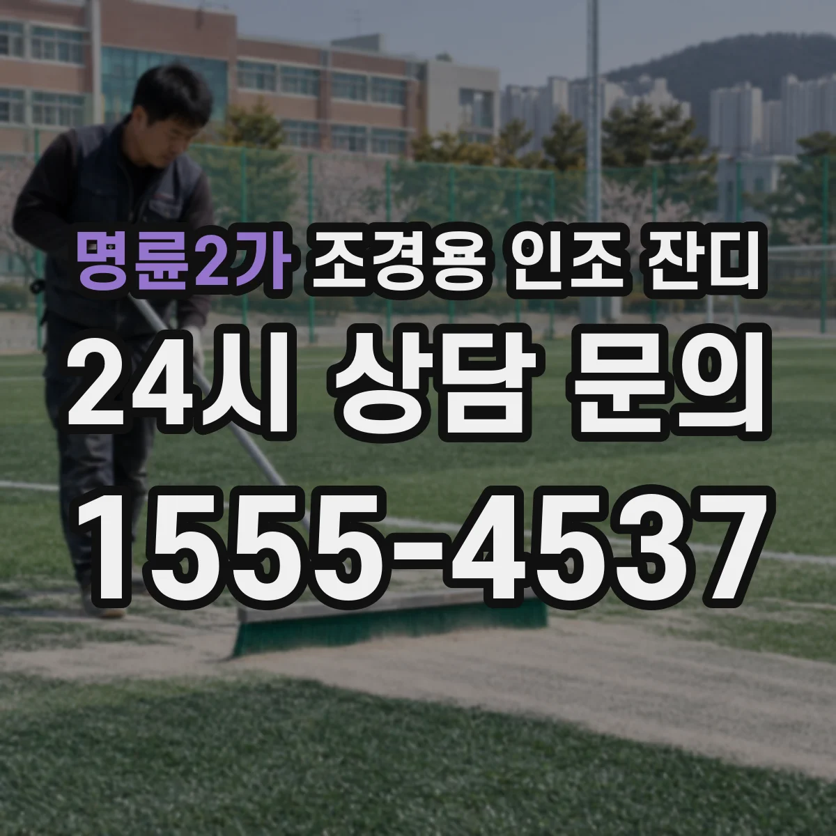 명륜2가 조경용 인조 잔디