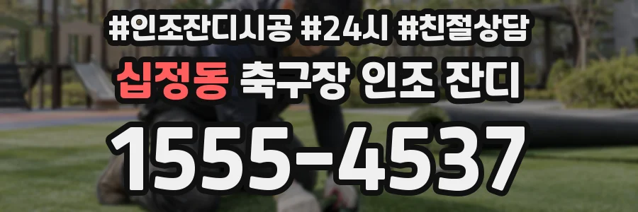십정동 축구장 인조 잔디