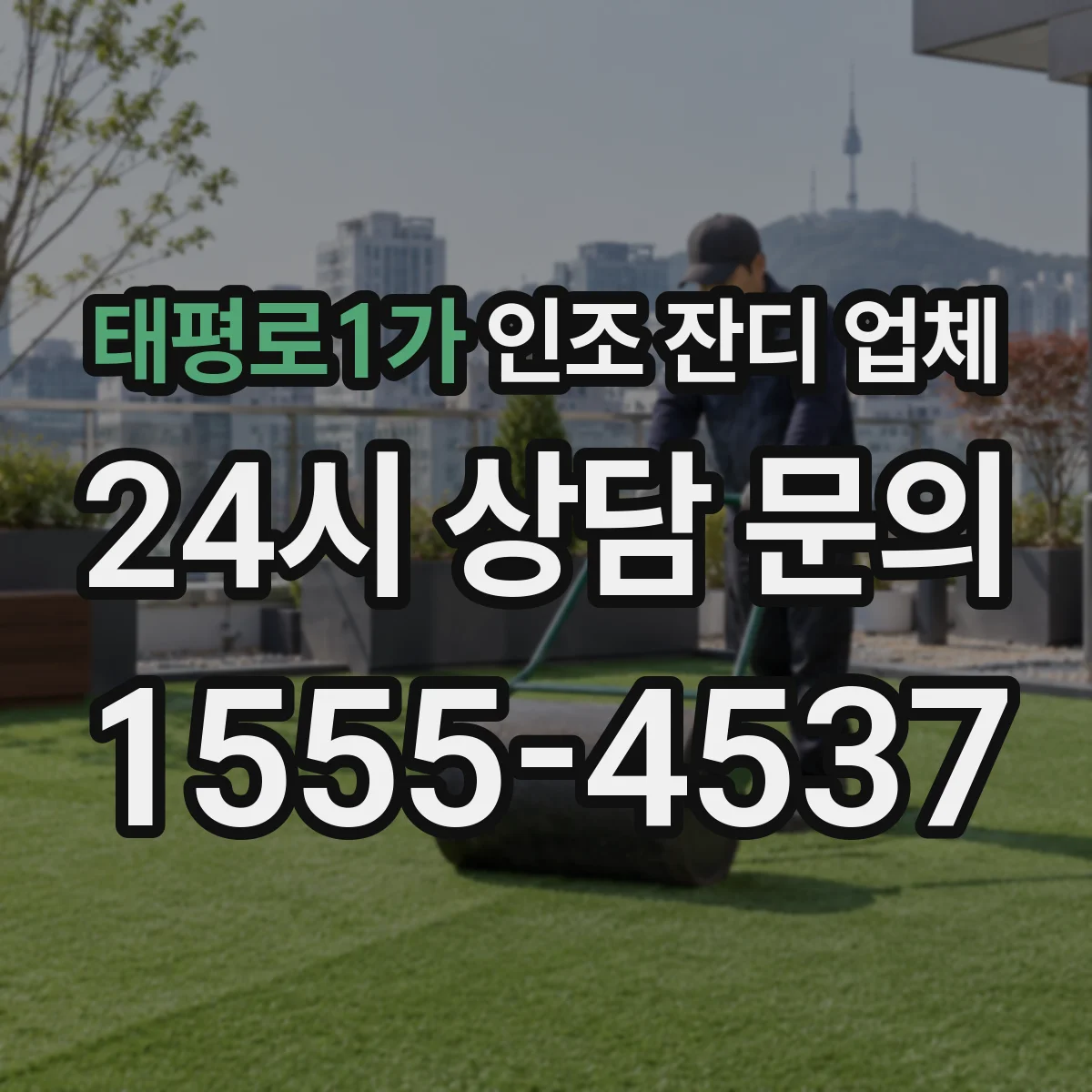 태평로1가 인조 잔디 업체