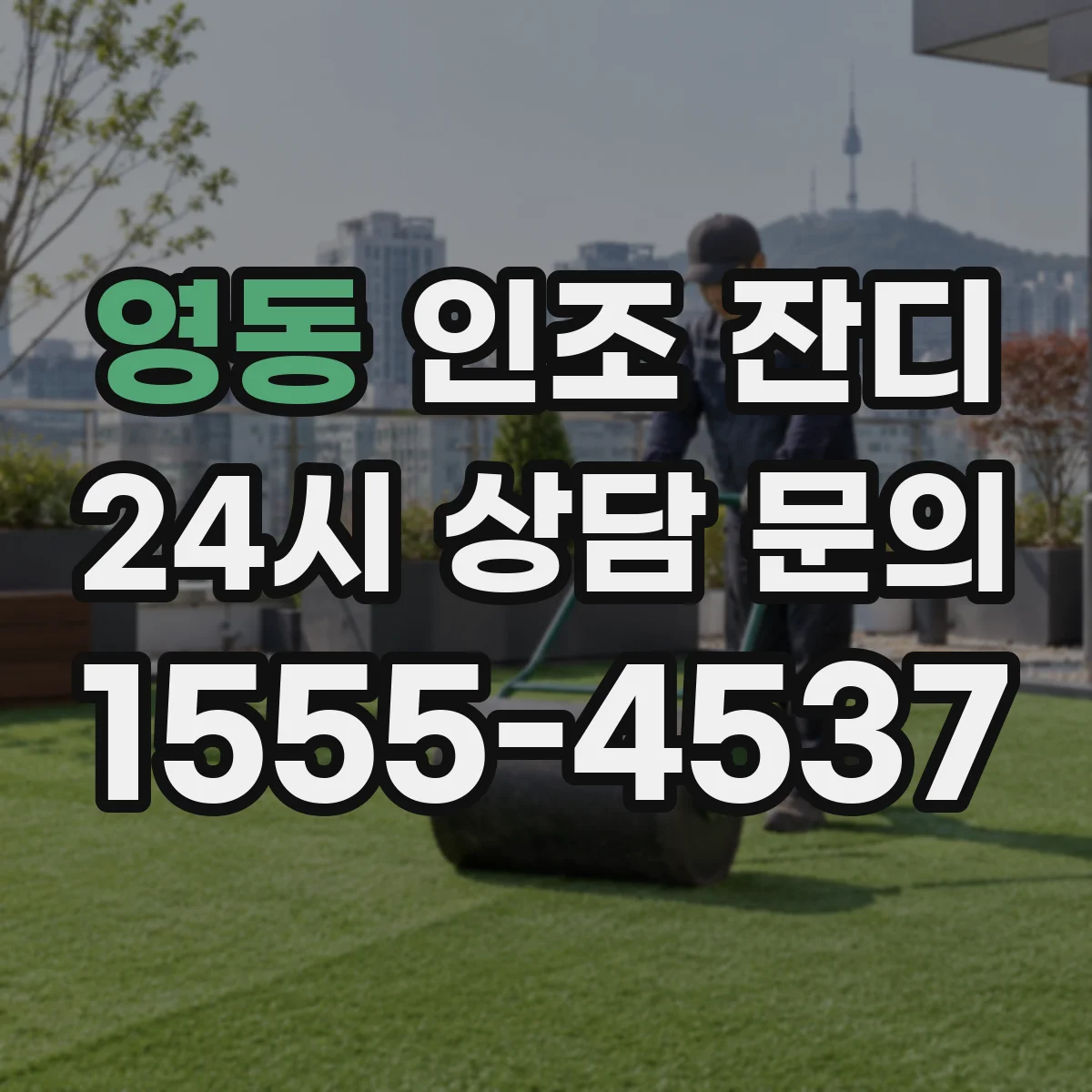 영동 인조 잔디