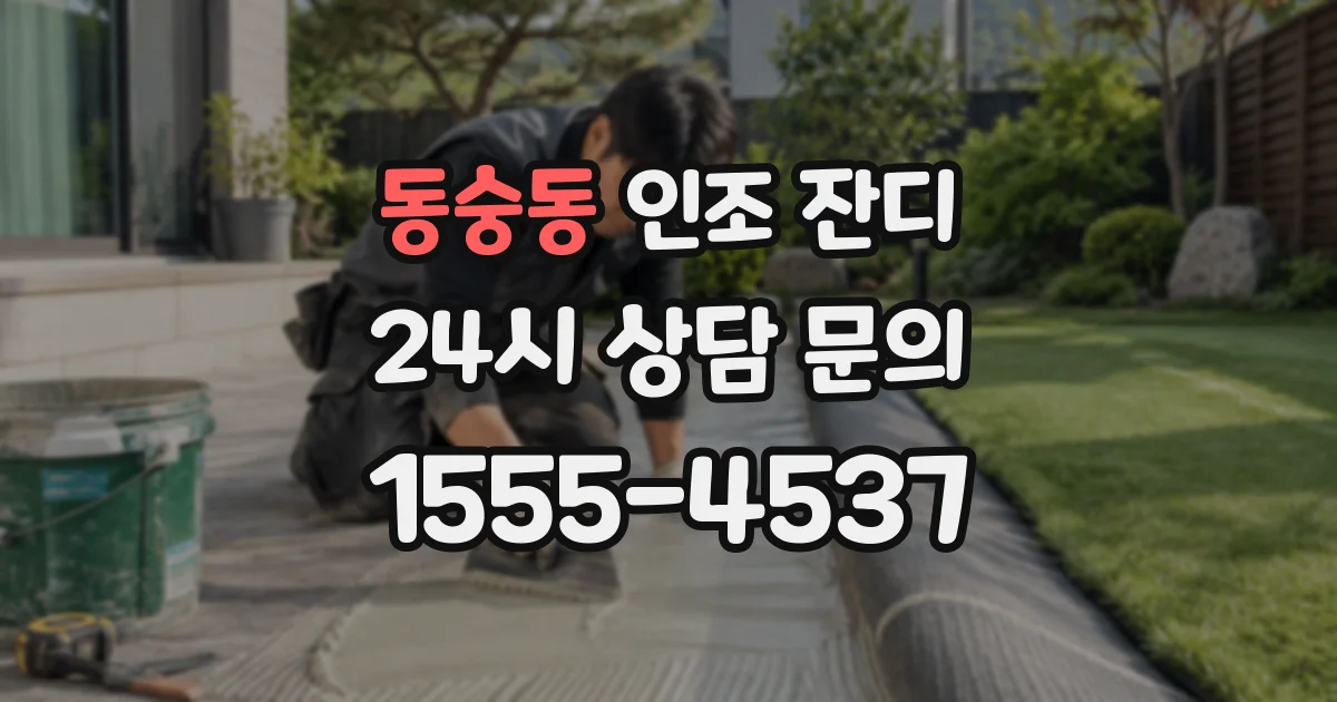 동숭동 인조 잔디