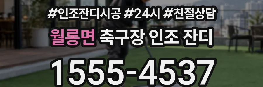 월롱면 축구장 인조 잔디