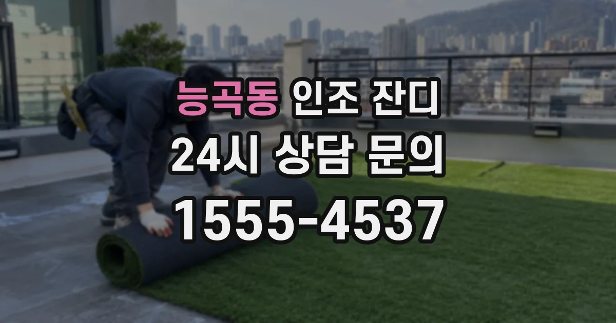 능곡동 인조 잔디
