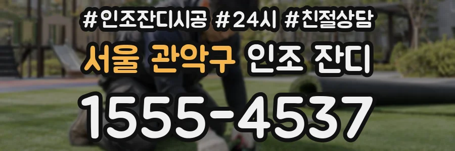 서울 관악구 인조 잔디