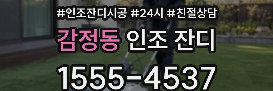 감정동 인조 잔디