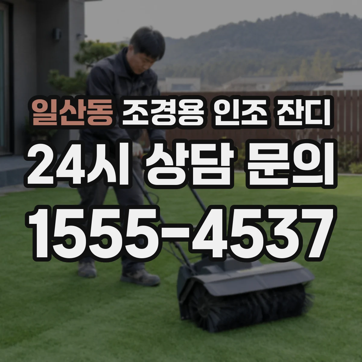 일산동 조경용 인조 잔디