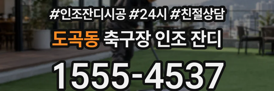 도곡동 축구장 인조 잔디