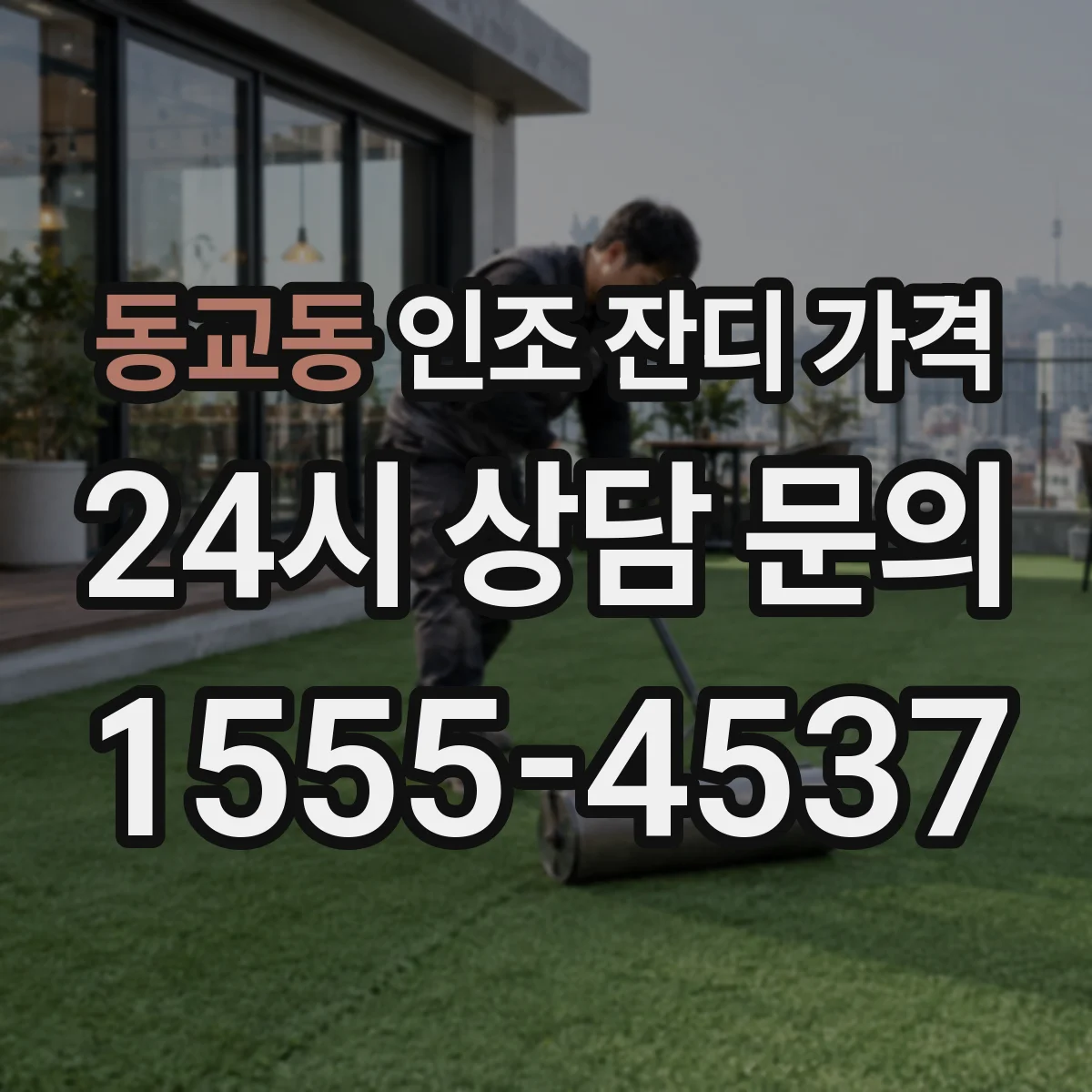 동교동 인조 잔디 가격