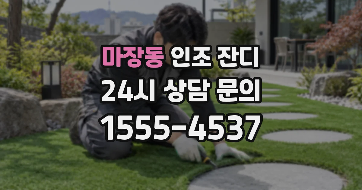 마장동 인조 잔디