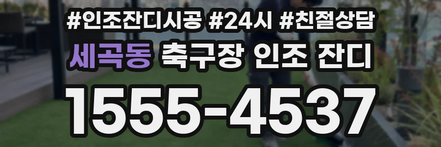 세곡동 축구장 인조 잔디