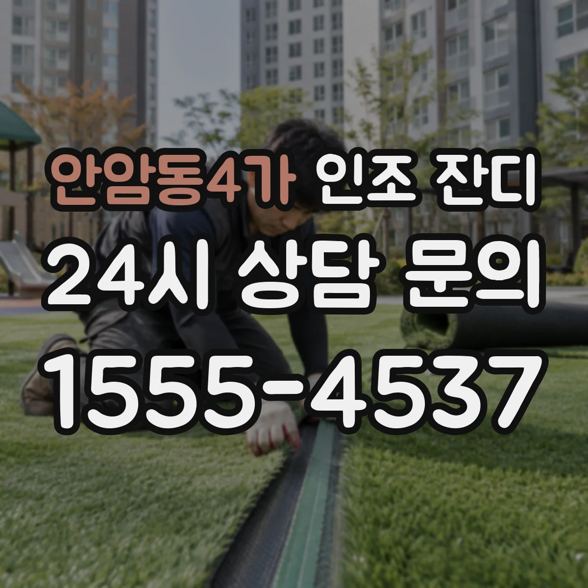 안암동4가 인조 잔디