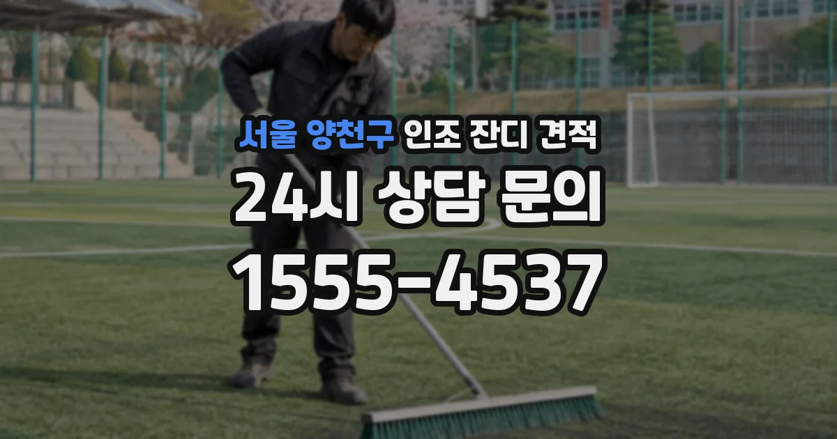 서울 양천구 인조 잔디 견적