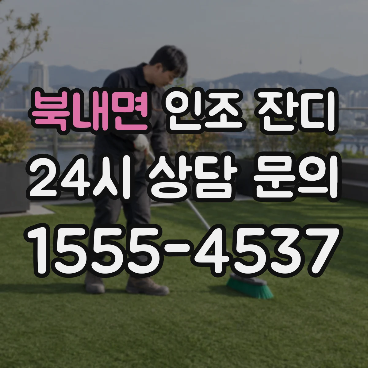 북내면 인조 잔디
