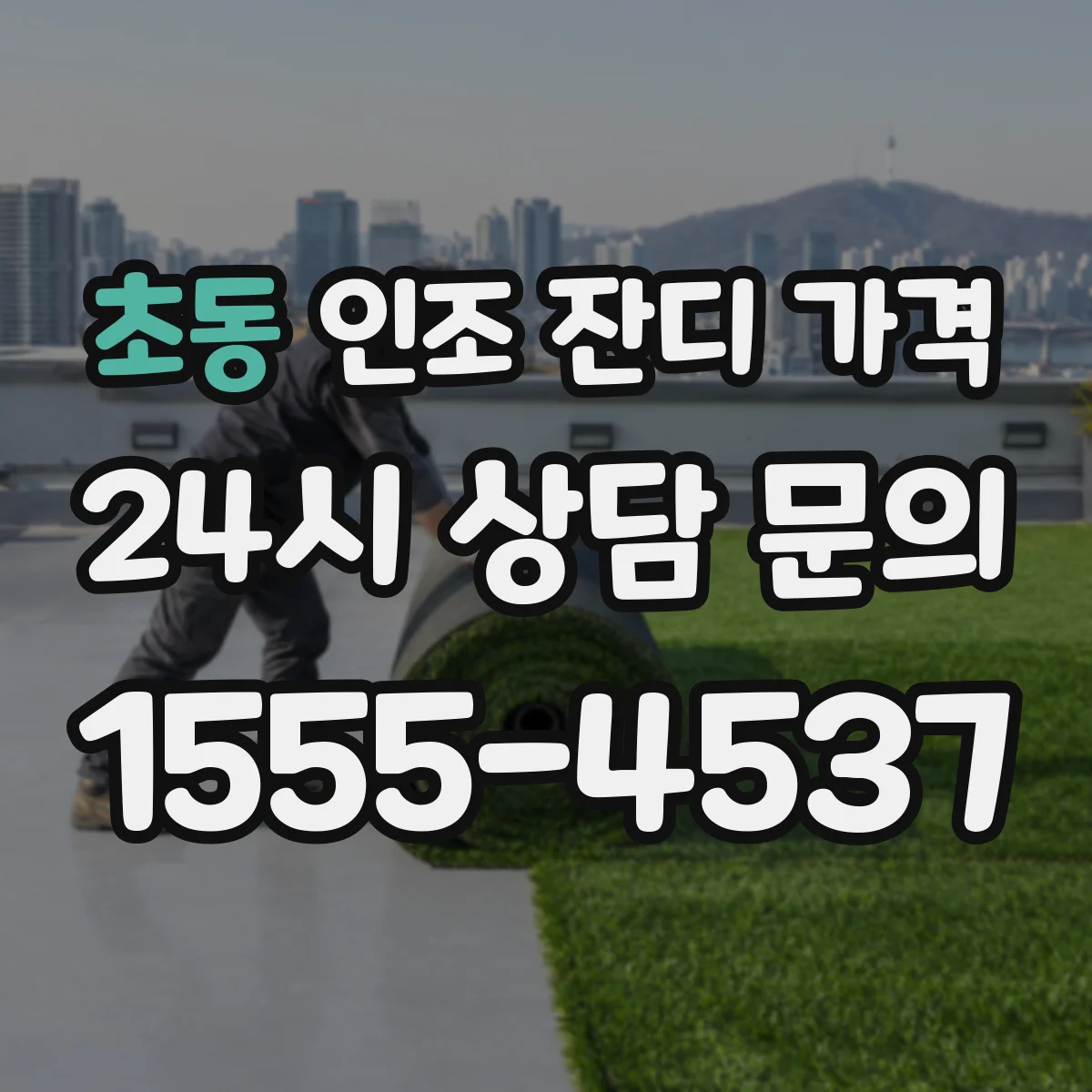 초동 인조 잔디 가격