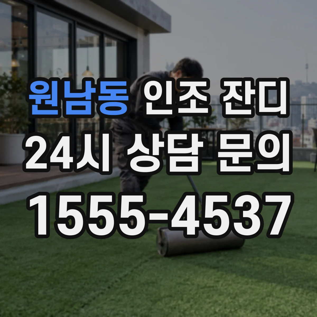 원남동 인조 잔디