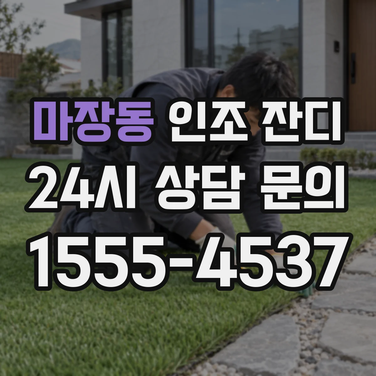 마장동 인조 잔디