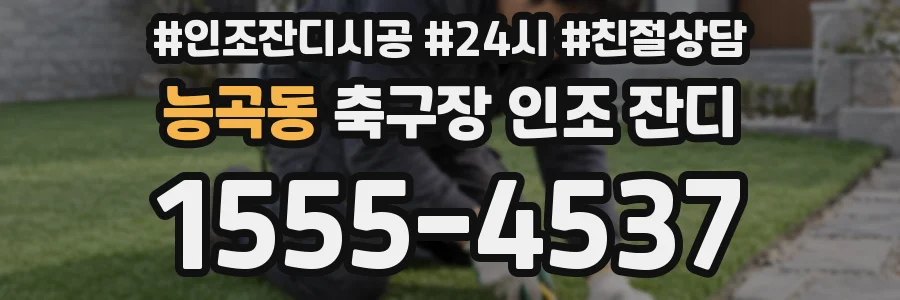 능곡동 축구장 인조 잔디