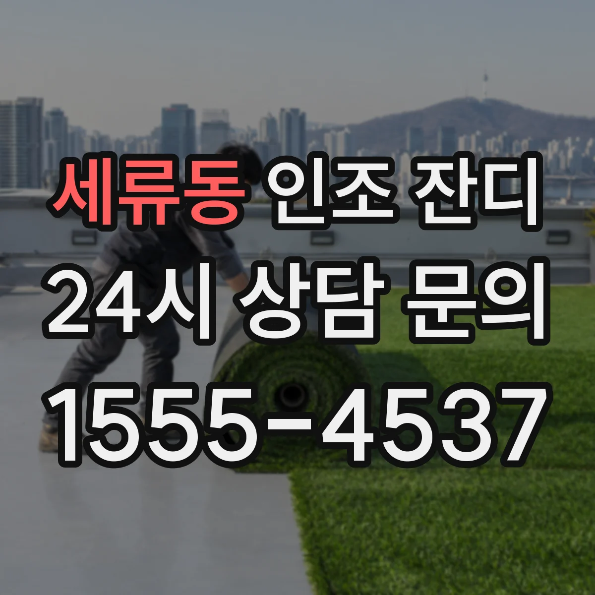 세류동 인조 잔디
