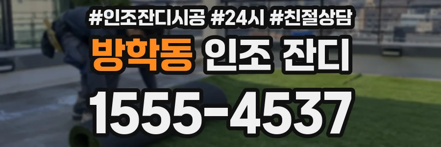 방학동 인조 잔디