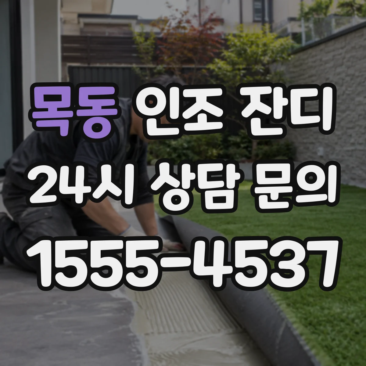 목동 인조 잔디