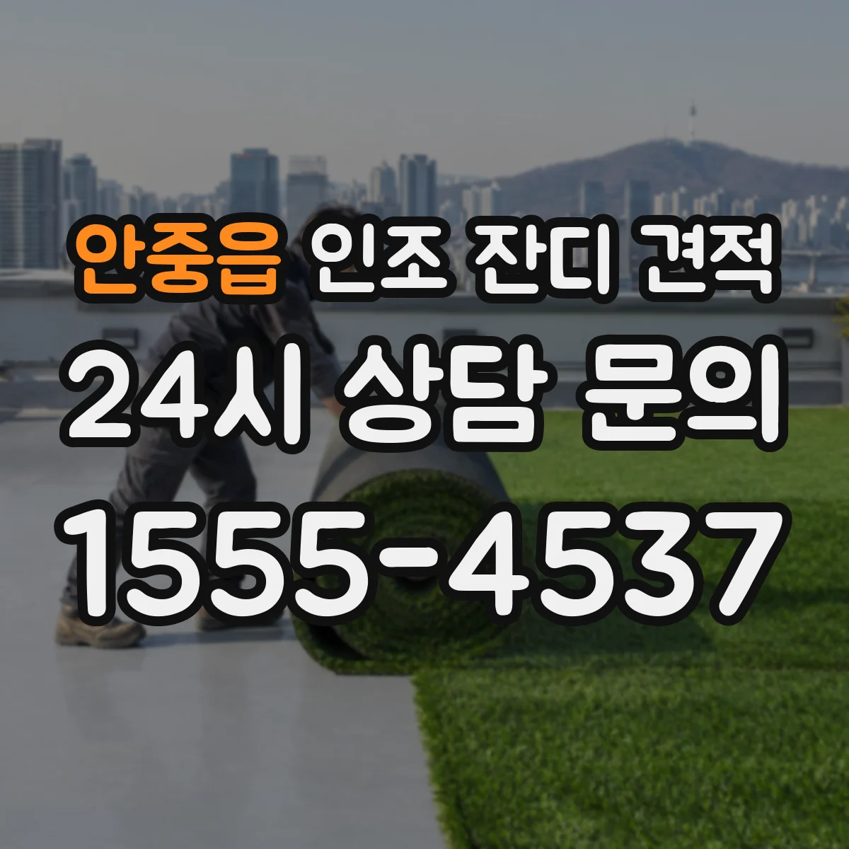 안중읍 인조 잔디 견적