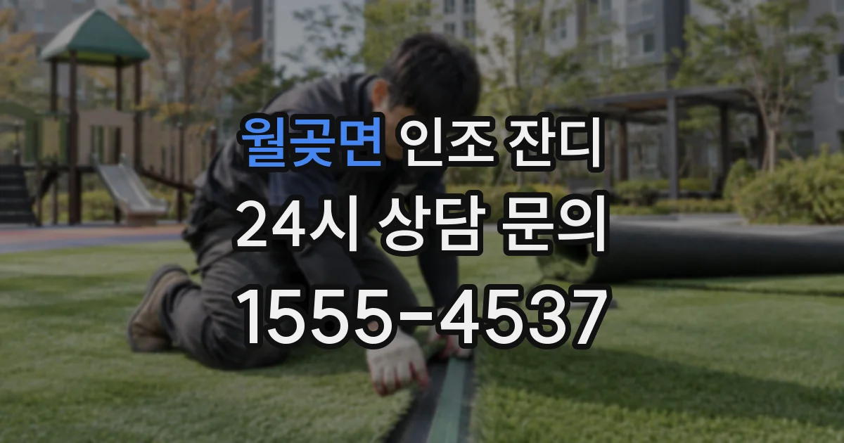 월곶면 인조 잔디