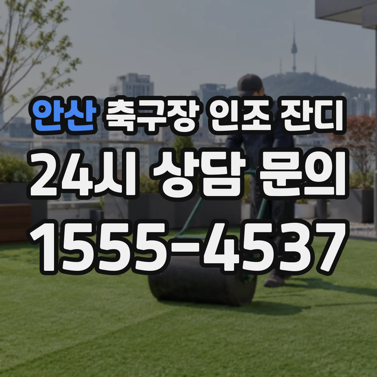 안산 축구장 인조 잔디
