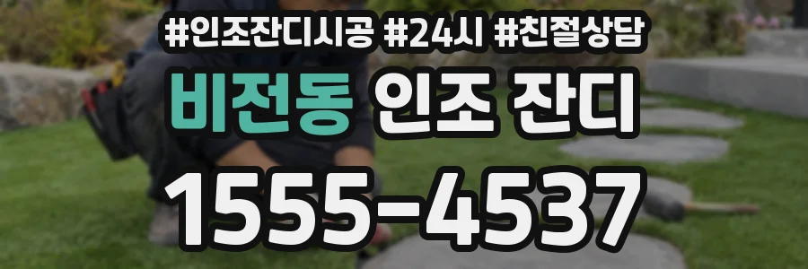비전동 인조 잔디