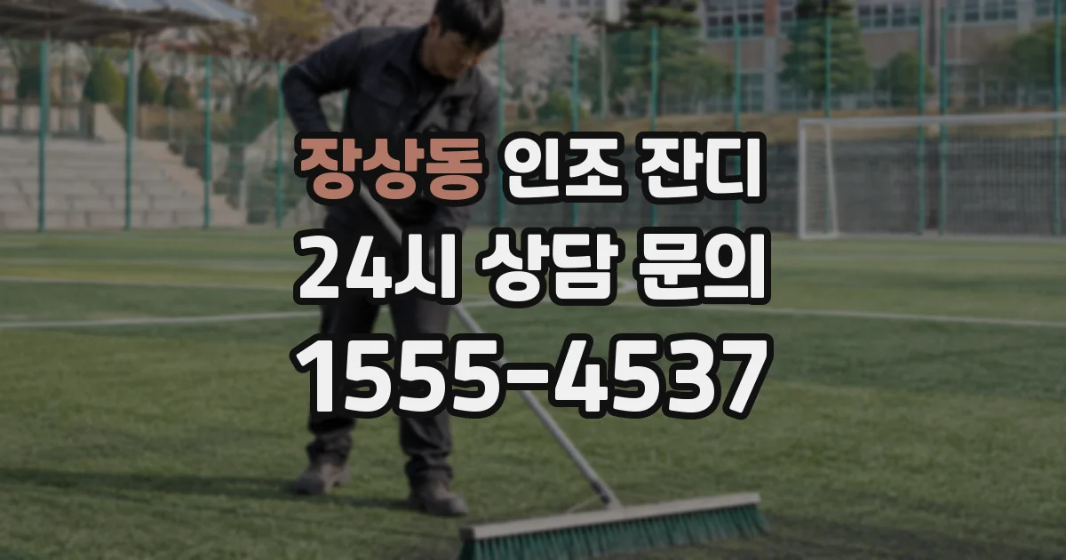 장상동 인조 잔디