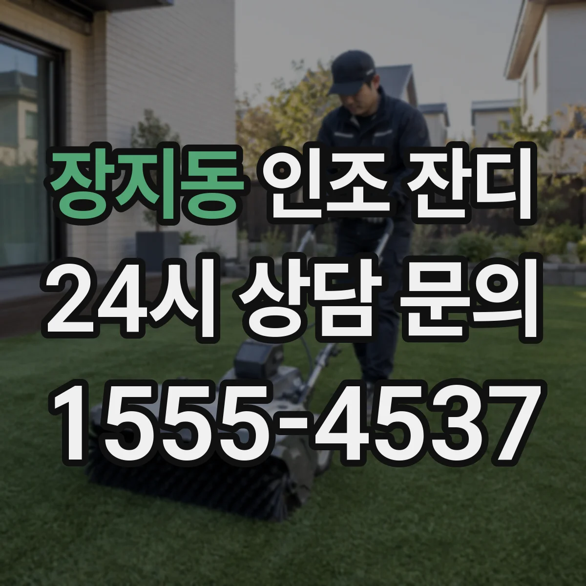 장지동 인조 잔디