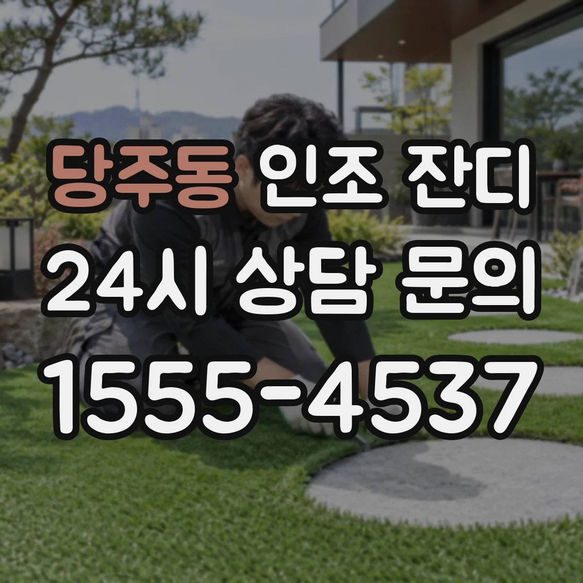 당주동 인조 잔디