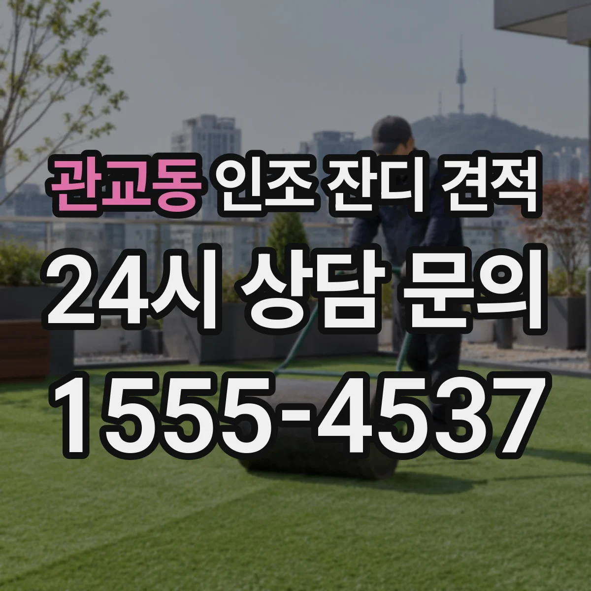 관교동 인조 잔디 견적