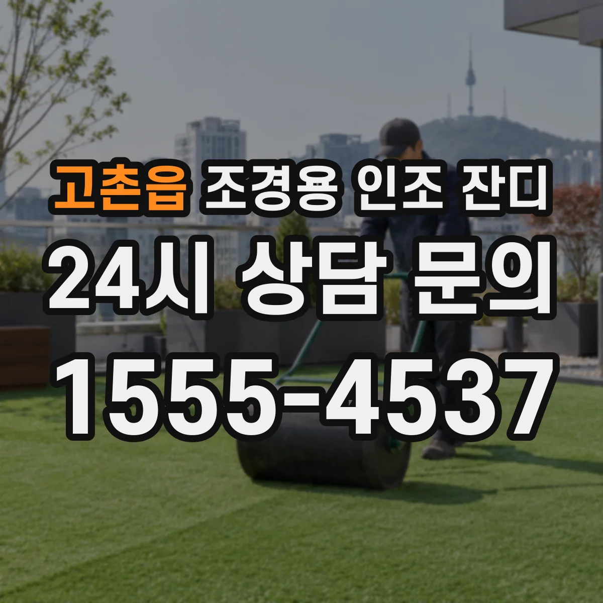 고촌읍 조경용 인조 잔디