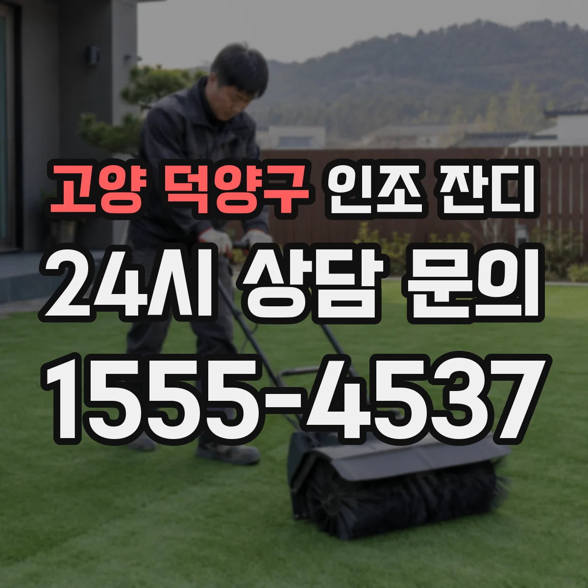 고양 덕양구 인조 잔디
