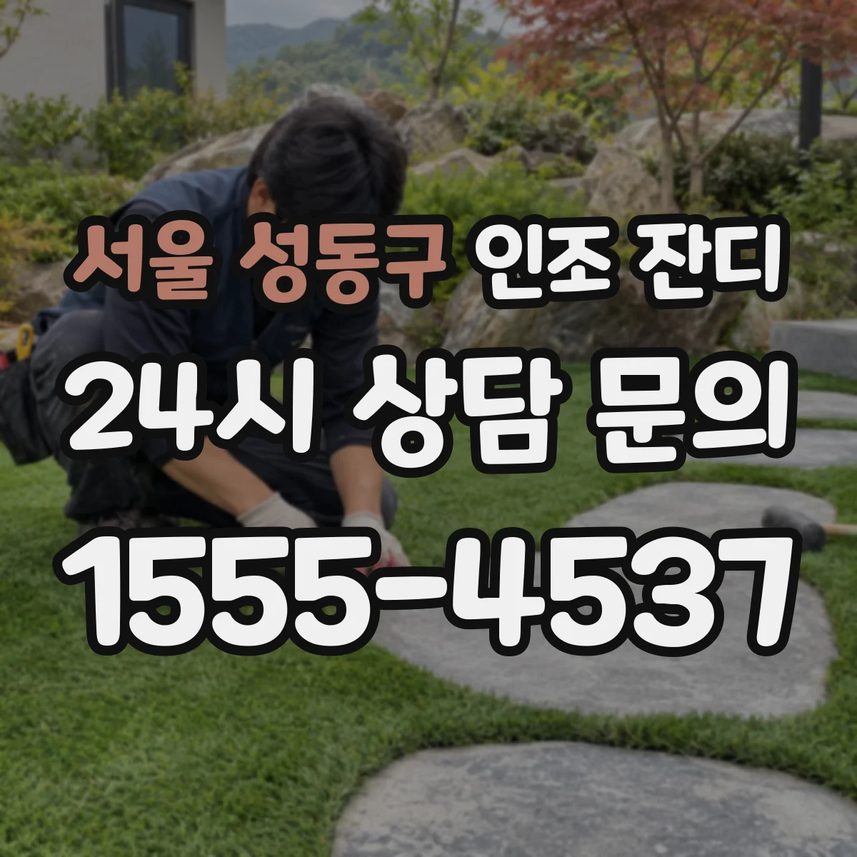 서울 성동구 인조 잔디