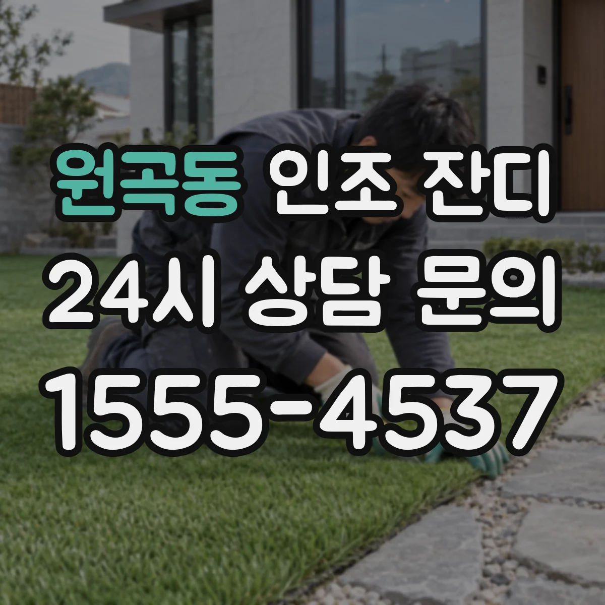 원곡동 인조 잔디