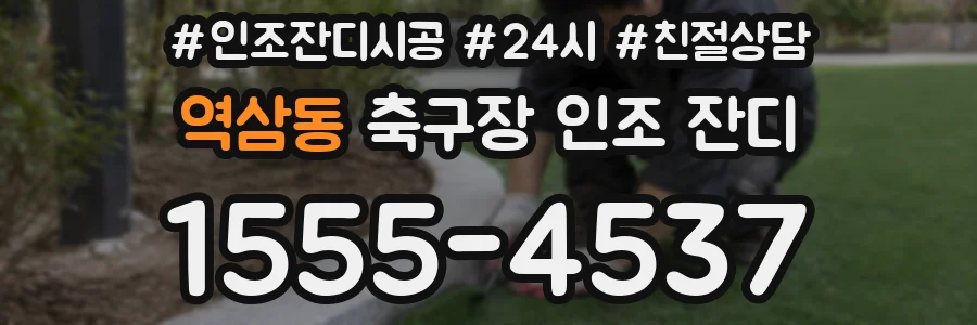 역삼동 축구장 인조 잔디