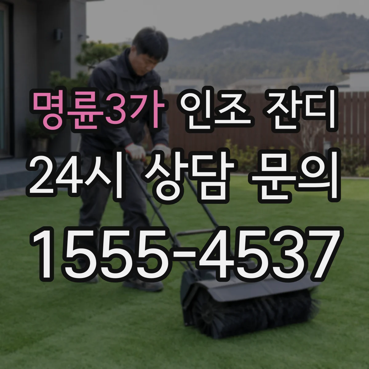 명륜3가 인조 잔디