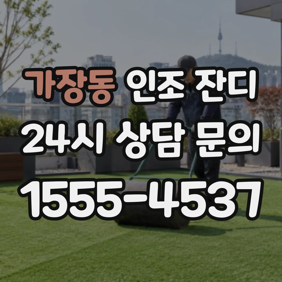 가장동 인조 잔디
