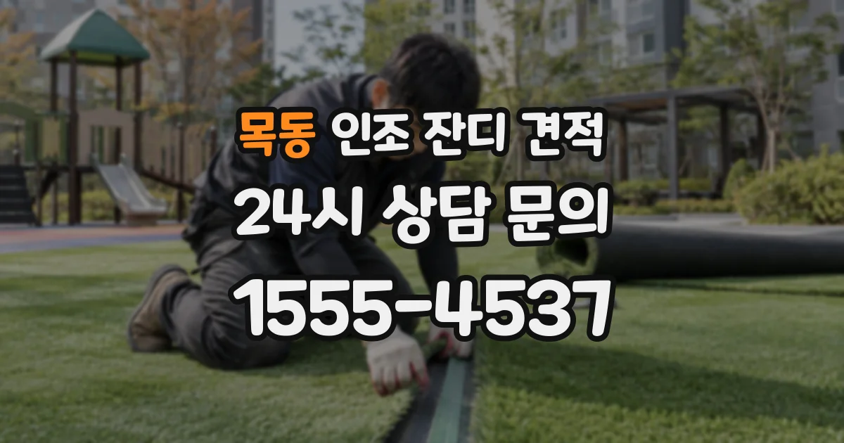 목동 인조 잔디 견적